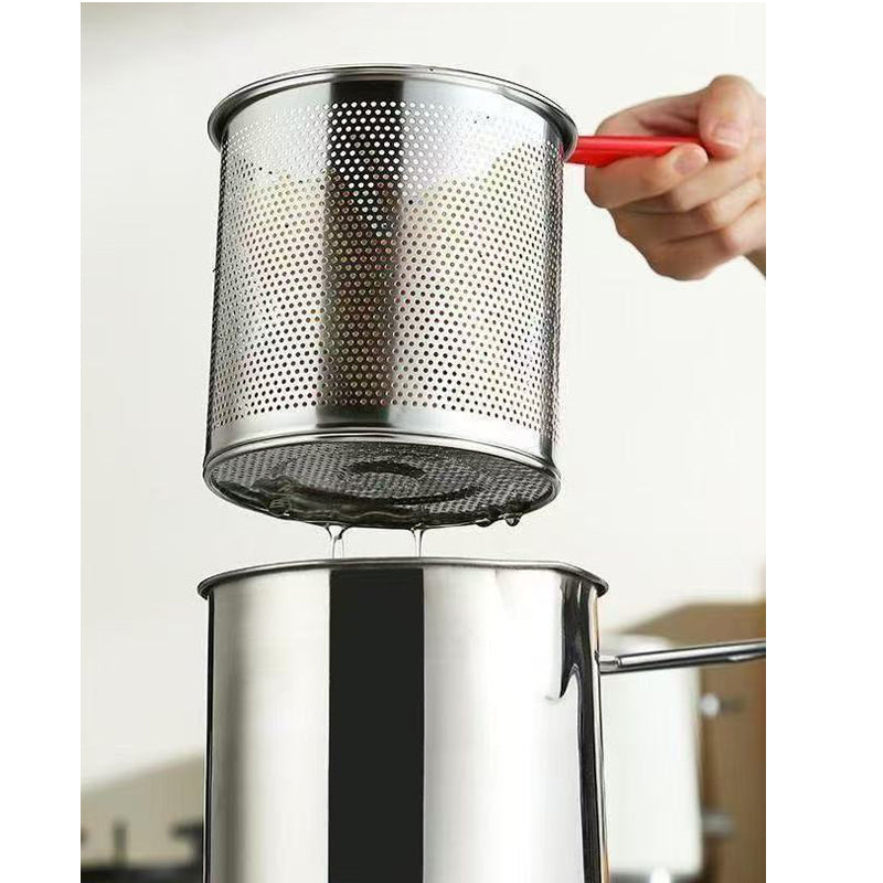 Stainless steel fryer for household use